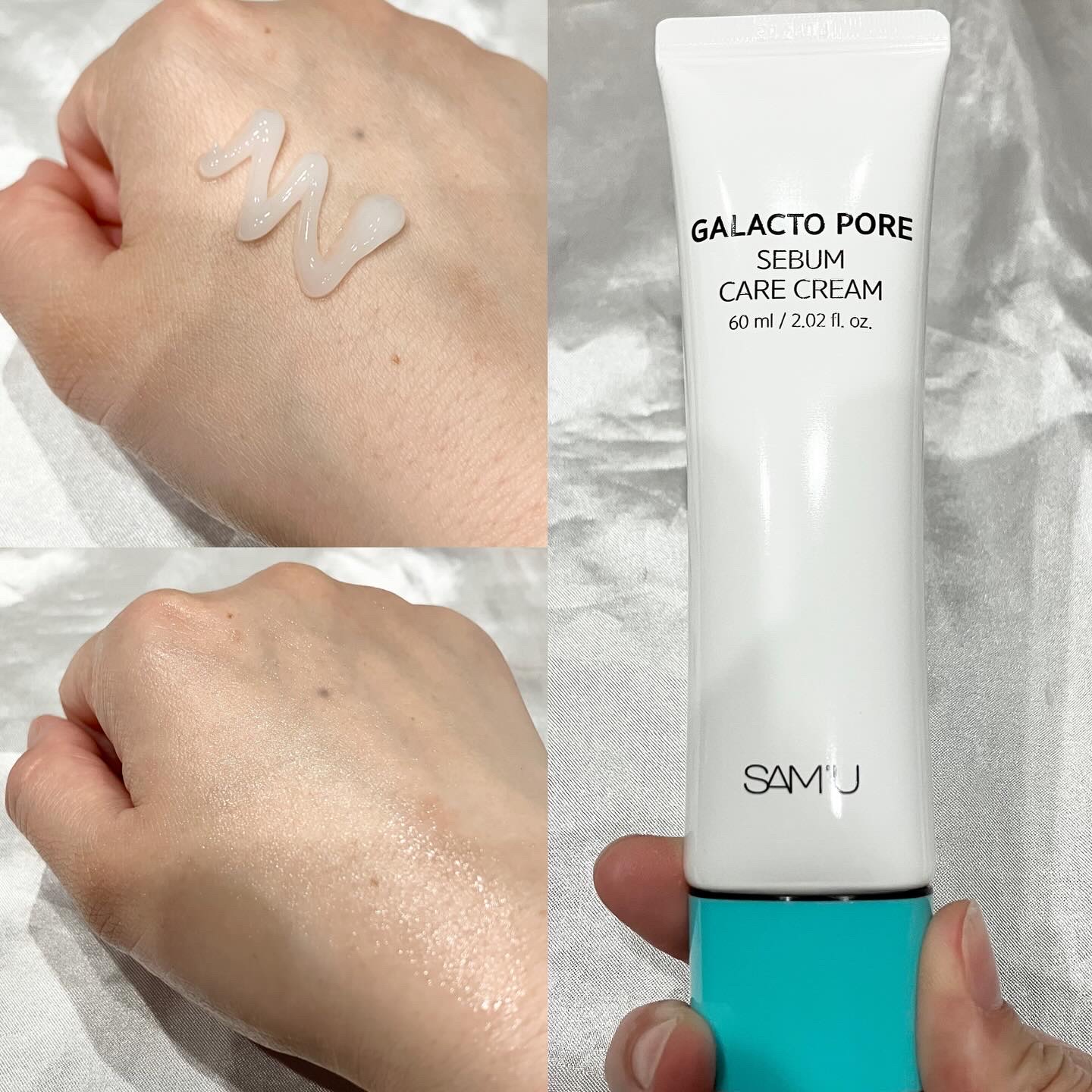 サミュ ガラクトポア セバムケアクリーム/SAM'U/フェイスクリームを使ったクチコミ（3枚目）