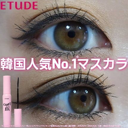 カールフィックスマスカラ/ETUDE/マスカラを使ったクチコミ(1枚目)