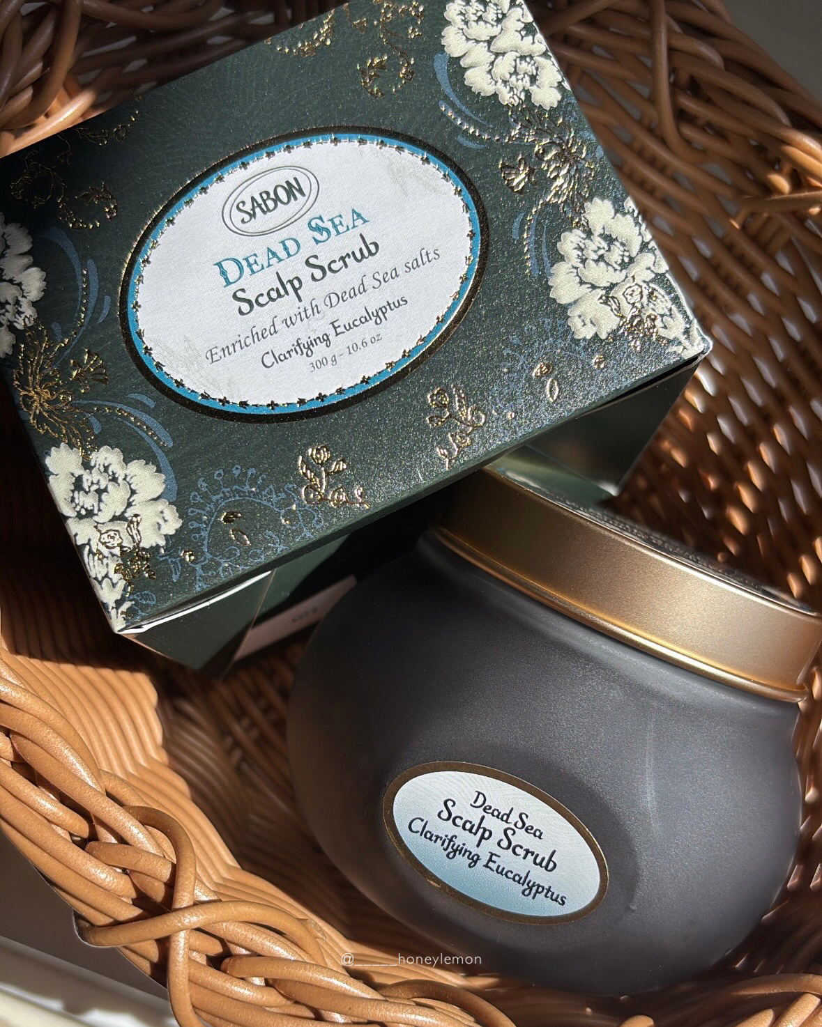 ヘッドスクラブ クラリファイング ガラスジャー（300g）/SABON/ヘッドスクラブを使ったクチコミ（1枚目）