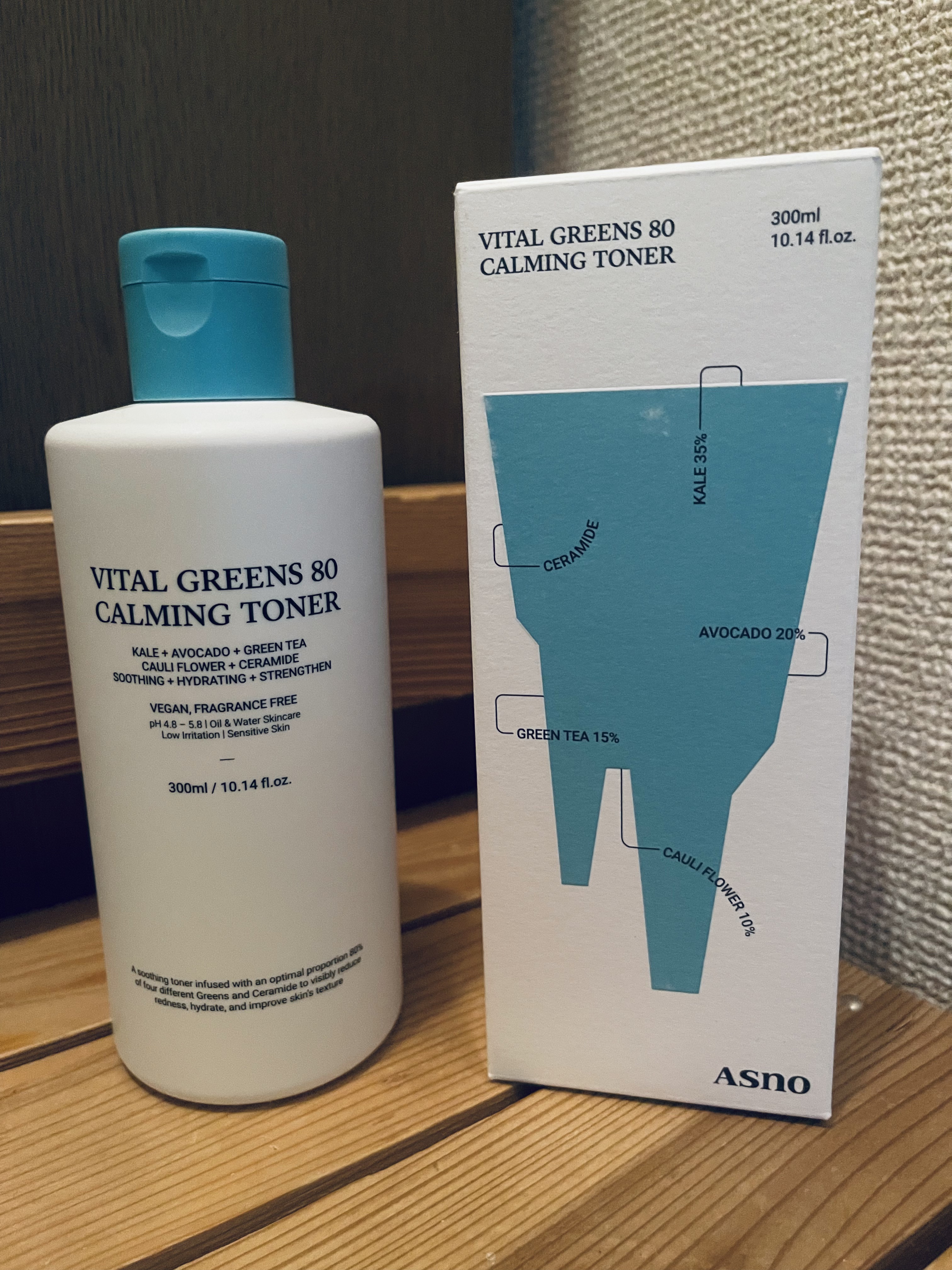 グリーンズカーミングトナー/ASNO/化粧水を使ったクチコミ（1枚目）