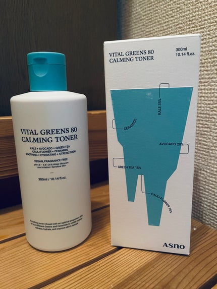 グリーンズカーミングトナー/ASNO/化粧水を使ったクチコミ(1枚目)
