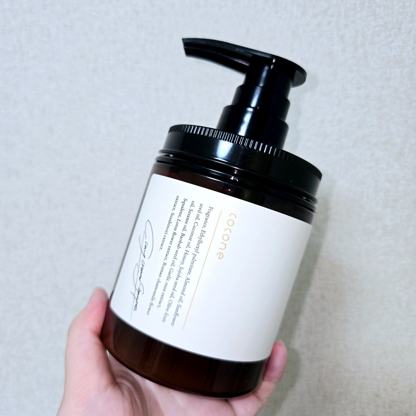 クレイクリームシャンプー(モイスト)/cocone/市販シャンプーを使ったクチコミ(1枚目)