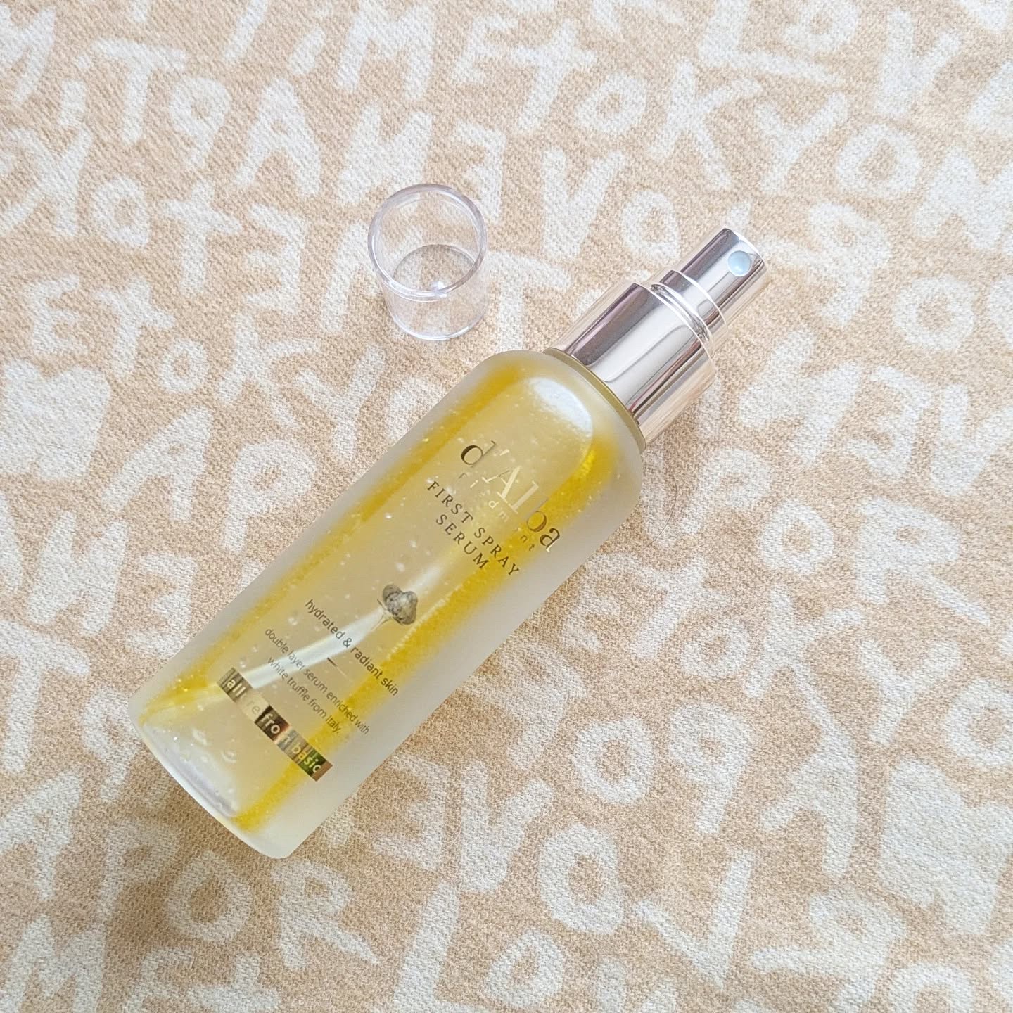 ダルバ ホワイトトリュフファーストスプレーセラム/ダルバ/ミスト状化粧水を使ったクチコミ（2枚目）