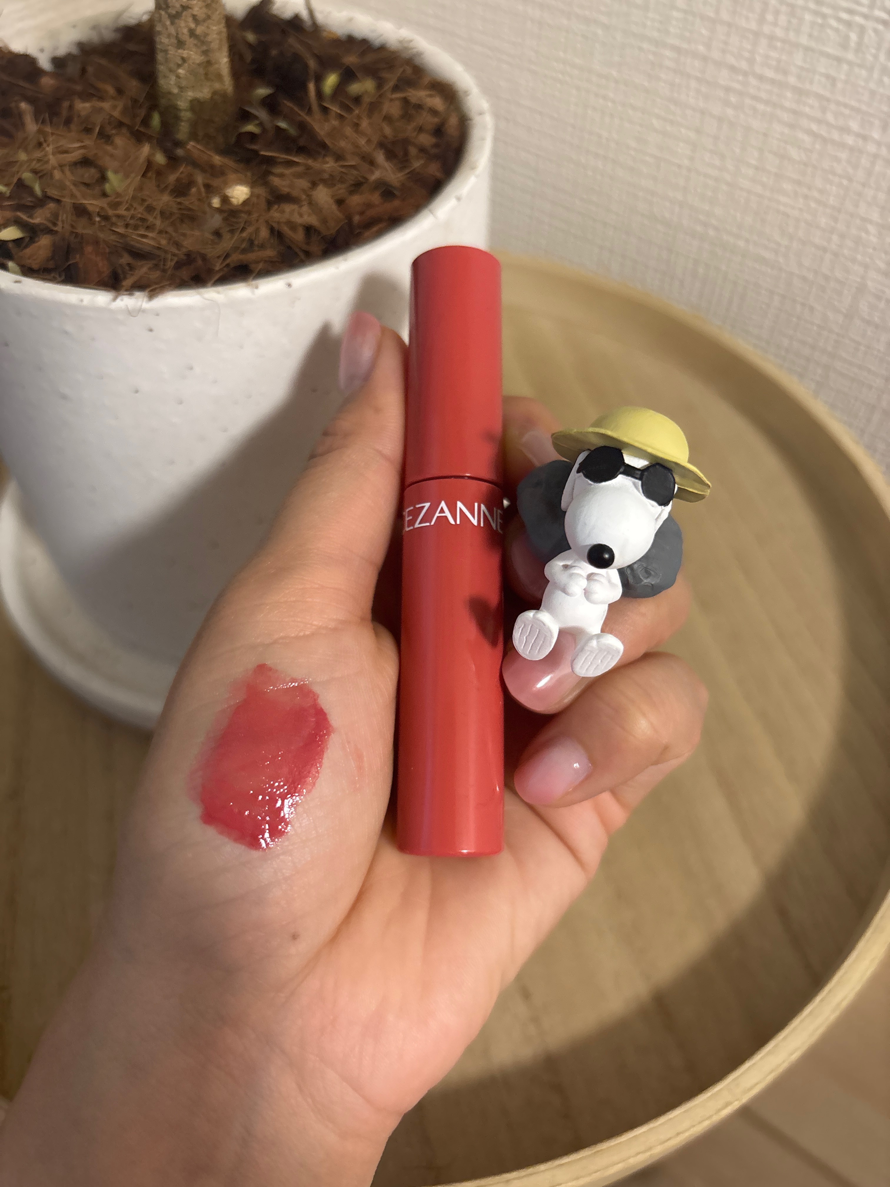 ウォータリーティントリップ/CEZANNE/リップティントを使ったクチコミ（1枚目）