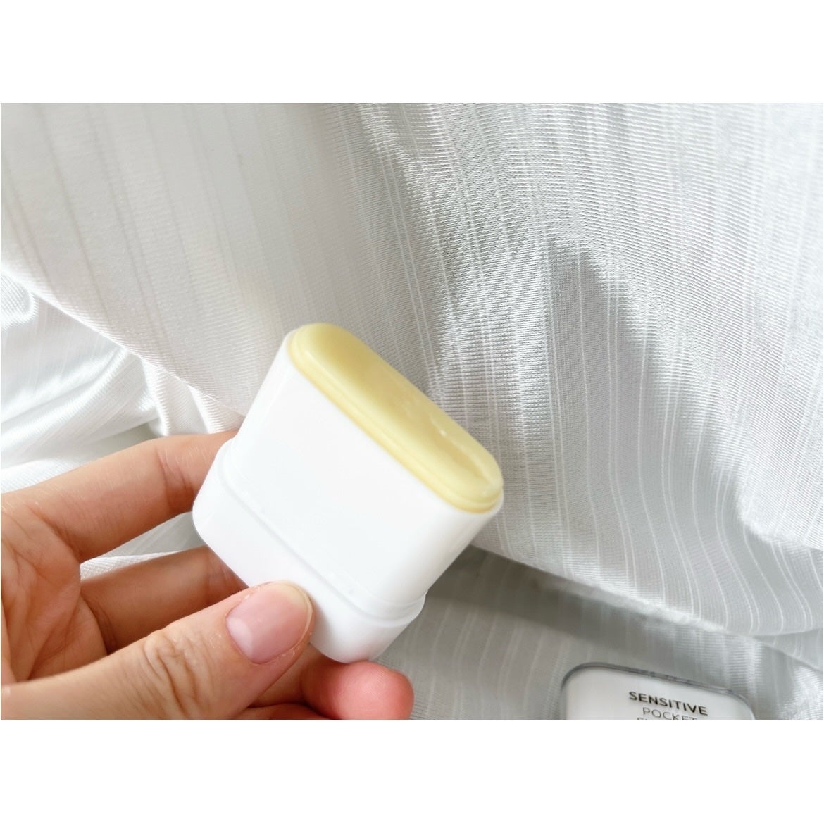 センシティブポケットサンスティック/SAM'U/日焼け止めスティックを使ったクチコミ(6枚目)