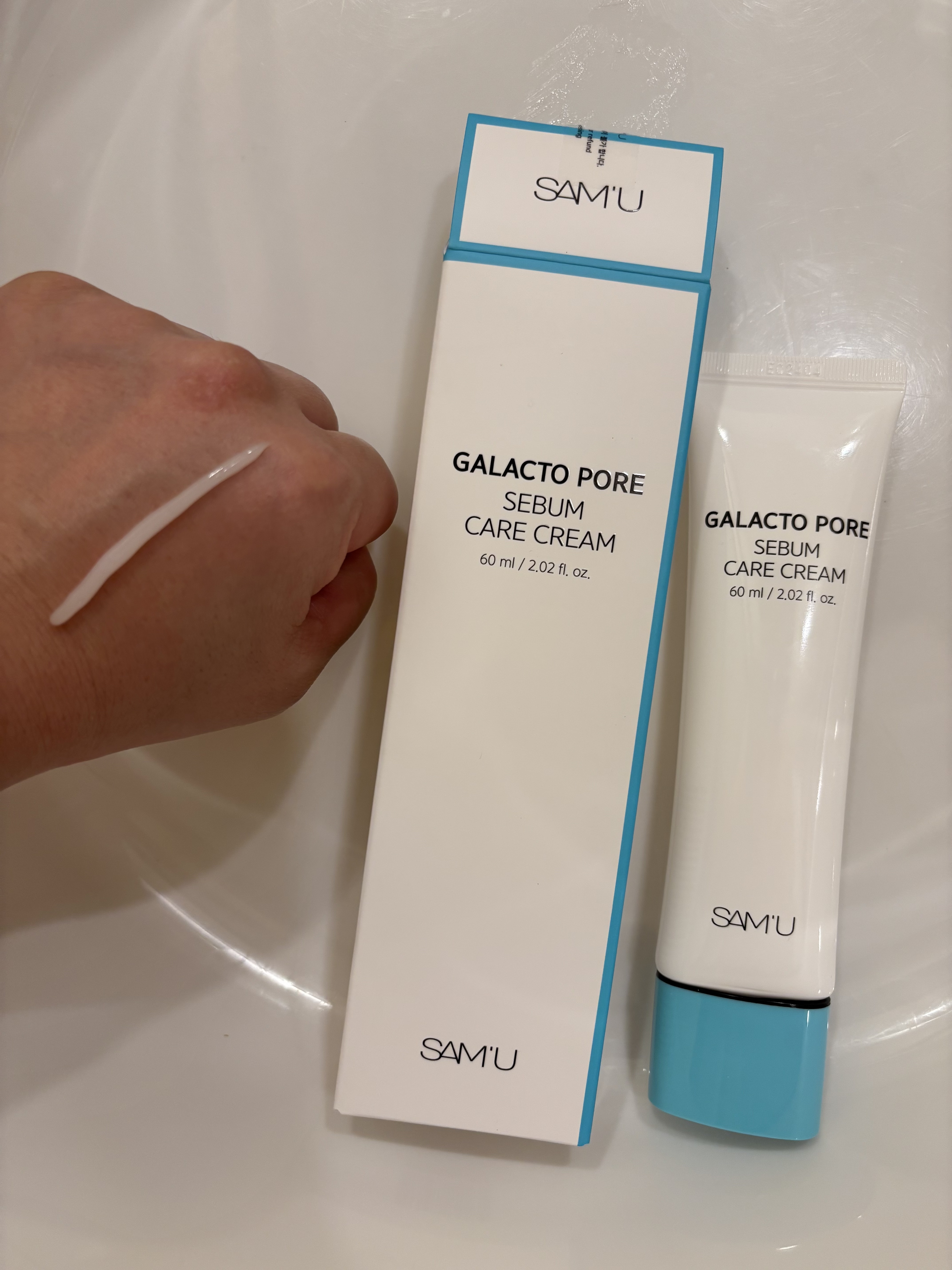 サミュ ガラクトポア セバムケアクリーム/SAM'U/フェイスクリームを使ったクチコミ（2枚目）