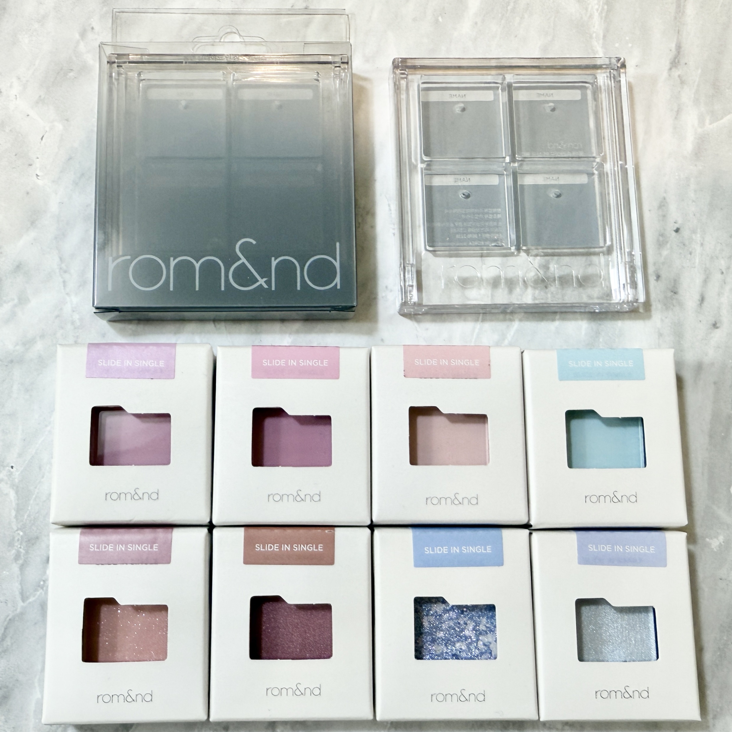 スライドインシングル/rom&nd/単色アイシャドウを使ったクチコミ（2枚目）