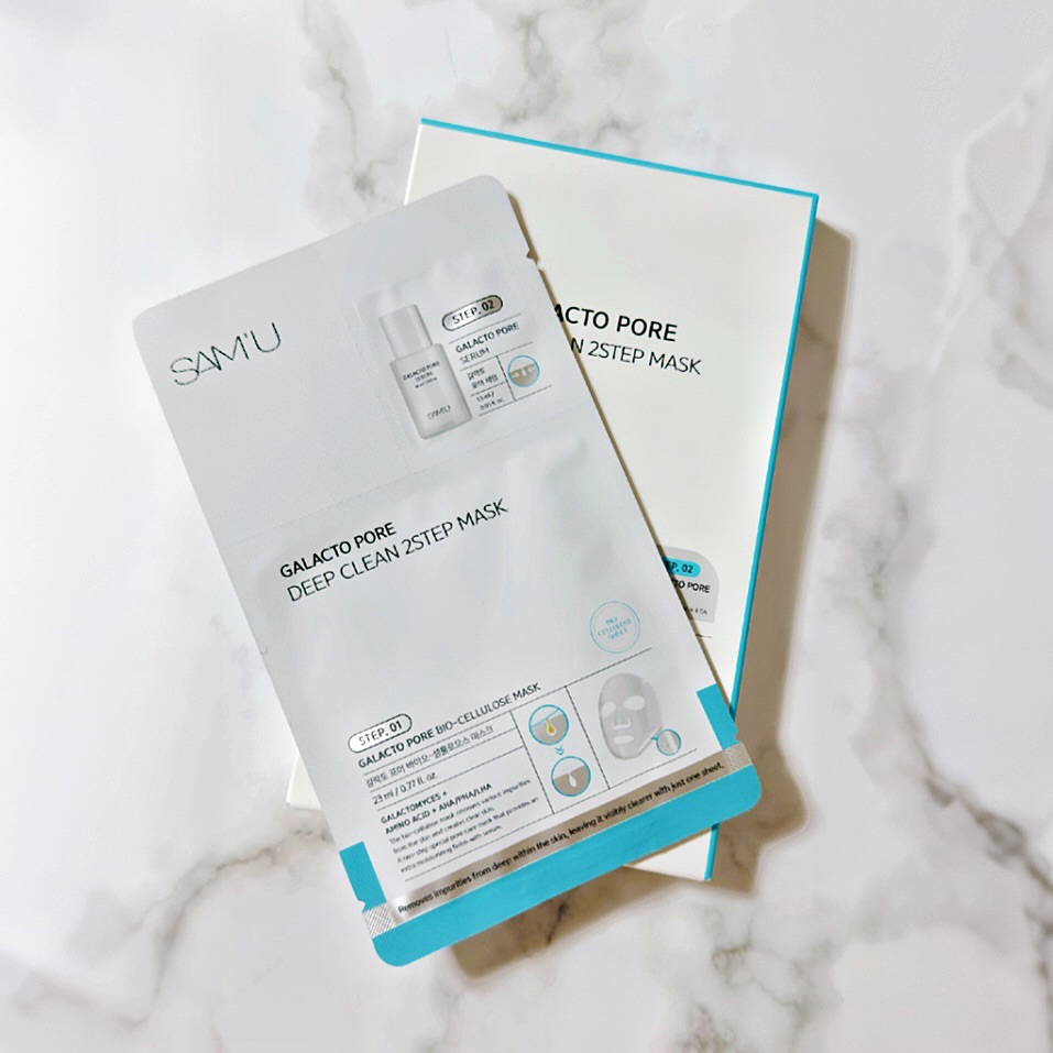 サミュ ガラクトポア ディープクリーン 2ステップマスク/SAM'U/シートマスク・パックを使ったクチコミ（1枚目）