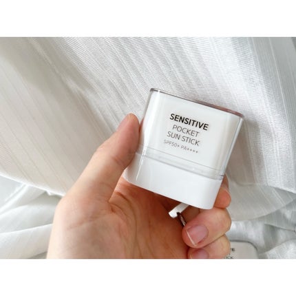 センシティブポケットサンスティック/SAM'U/日焼け止めスティックを使ったクチコミ(4枚目)