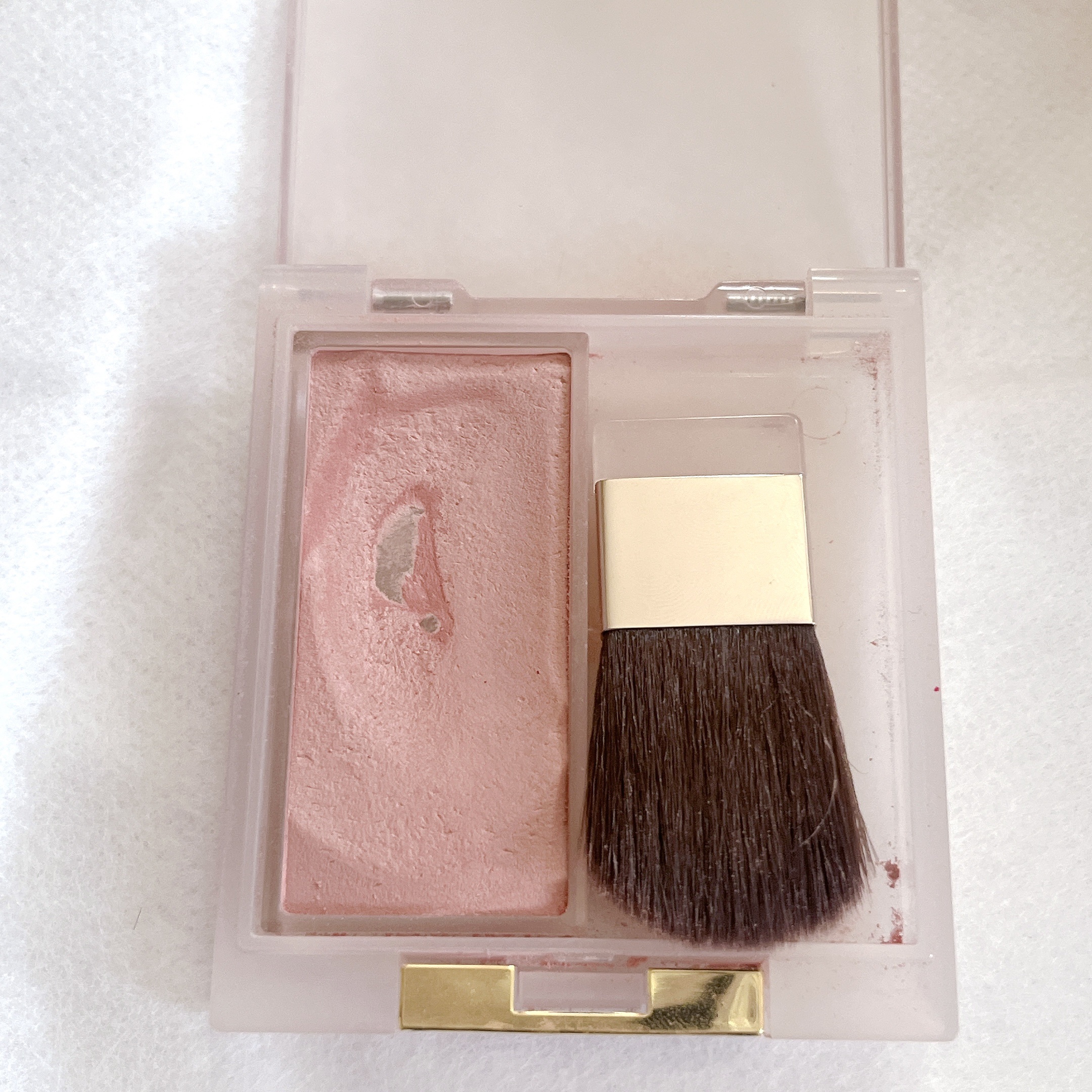 シームレストーン ブラッシュ SB02 シスター/excel/パウダーチークを使ったクチコミ（2枚目）