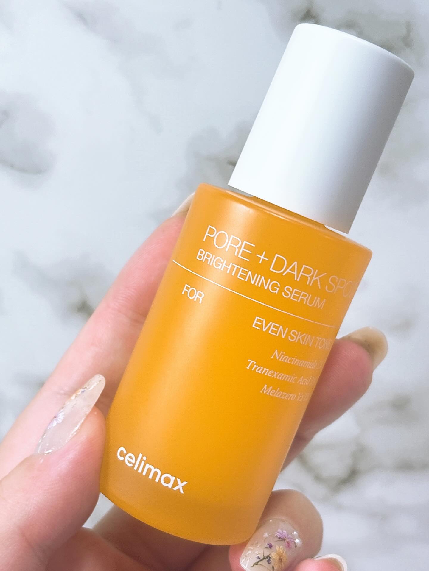 ポア ブライトニング シミケアセラム/celimax/美容液を使ったクチコミ（2枚目）