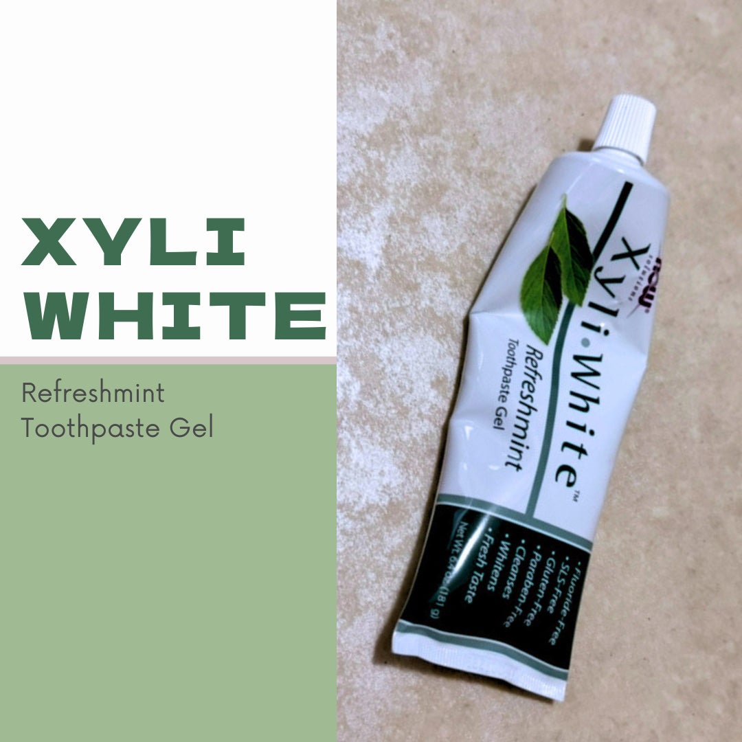 XyliWhite Toothpaste Gel Platinum Mint/Now Foods/歯磨き粉を使ったクチコミ(1枚目)