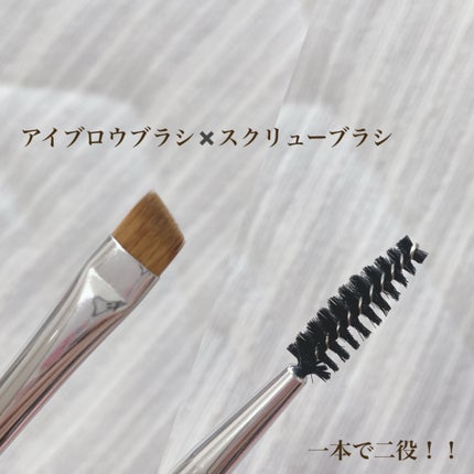眉毛達人ブラシ/b idol/メイクブラシを使ったクチコミ(2枚目)