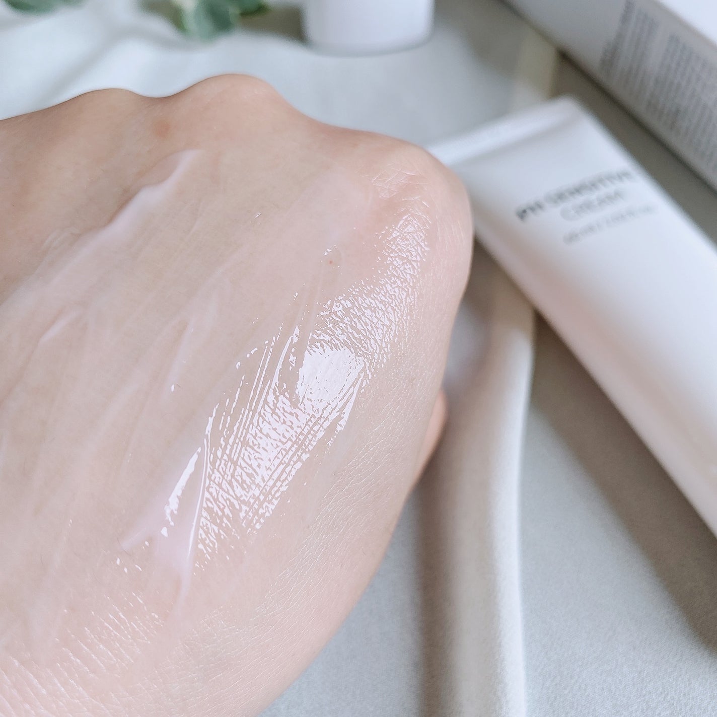 PHセンシティブクリームチューブ 60ml/SAM'U/フェイスクリームを使ったクチコミ(4枚目)