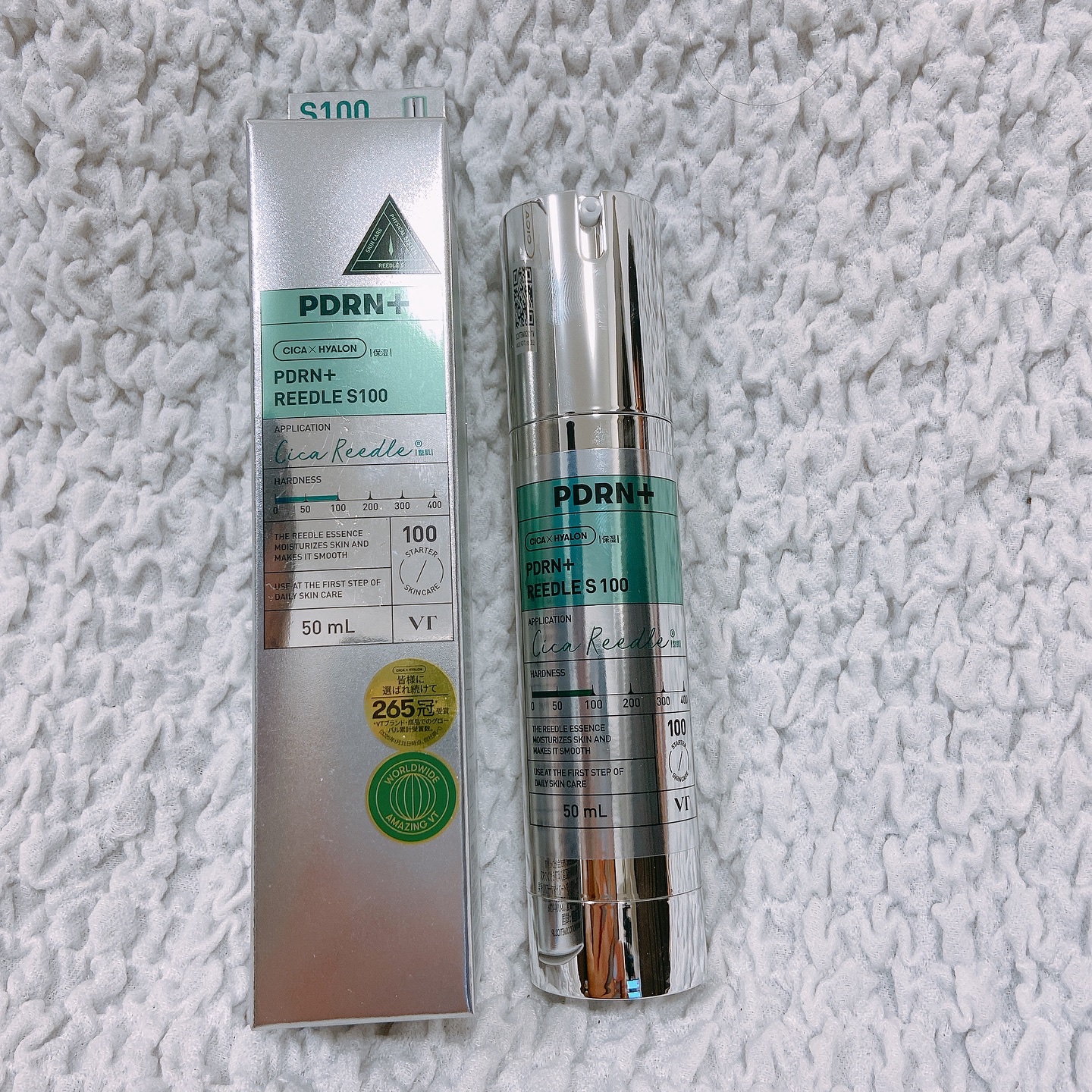 PDRN+リードルS 100/VT/美容液を使ったクチコミ（3枚目）