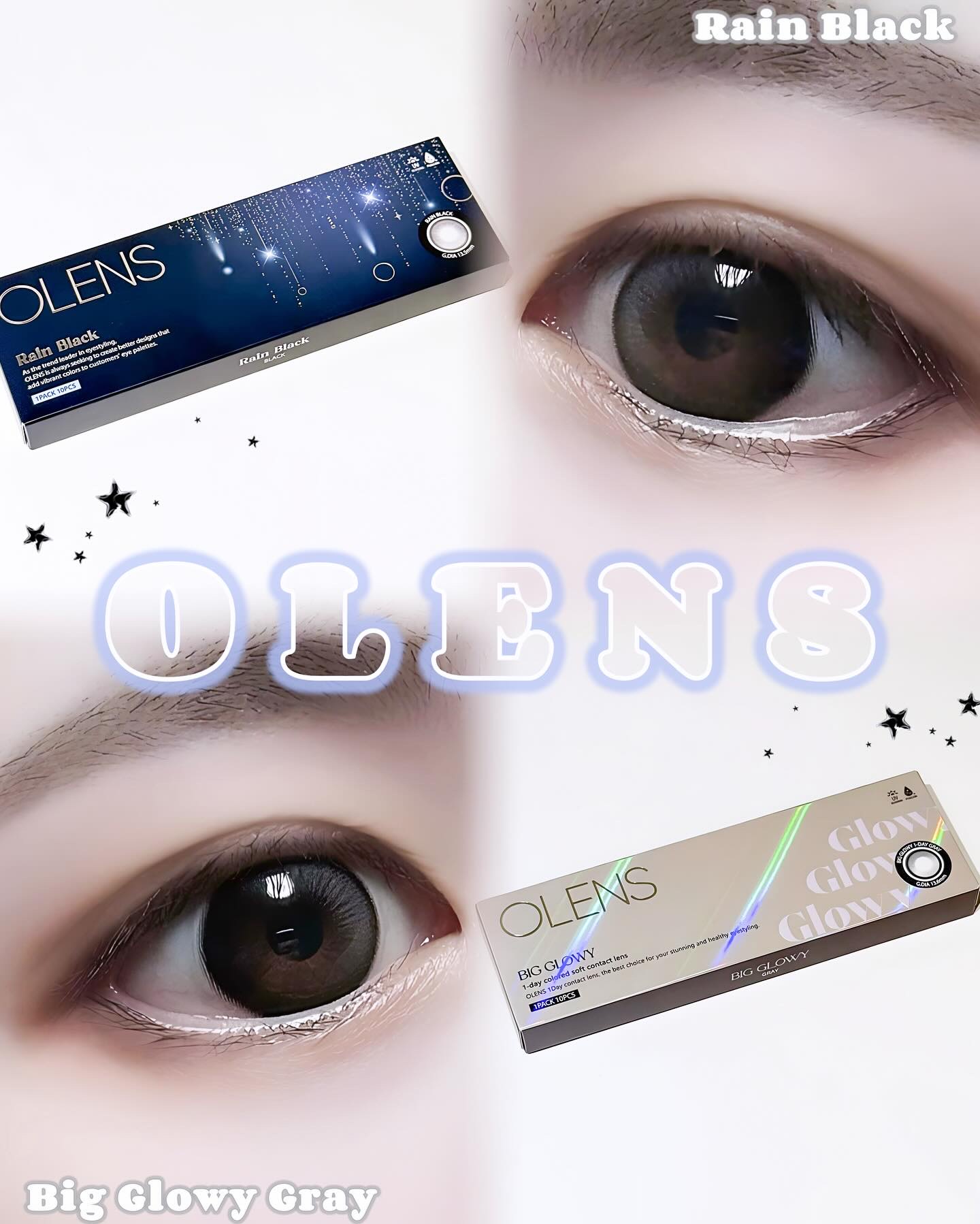 Big Glowy 1day/OLENS/ワンデー（１DAY）カラコンを使ったクチコミ（1枚目）