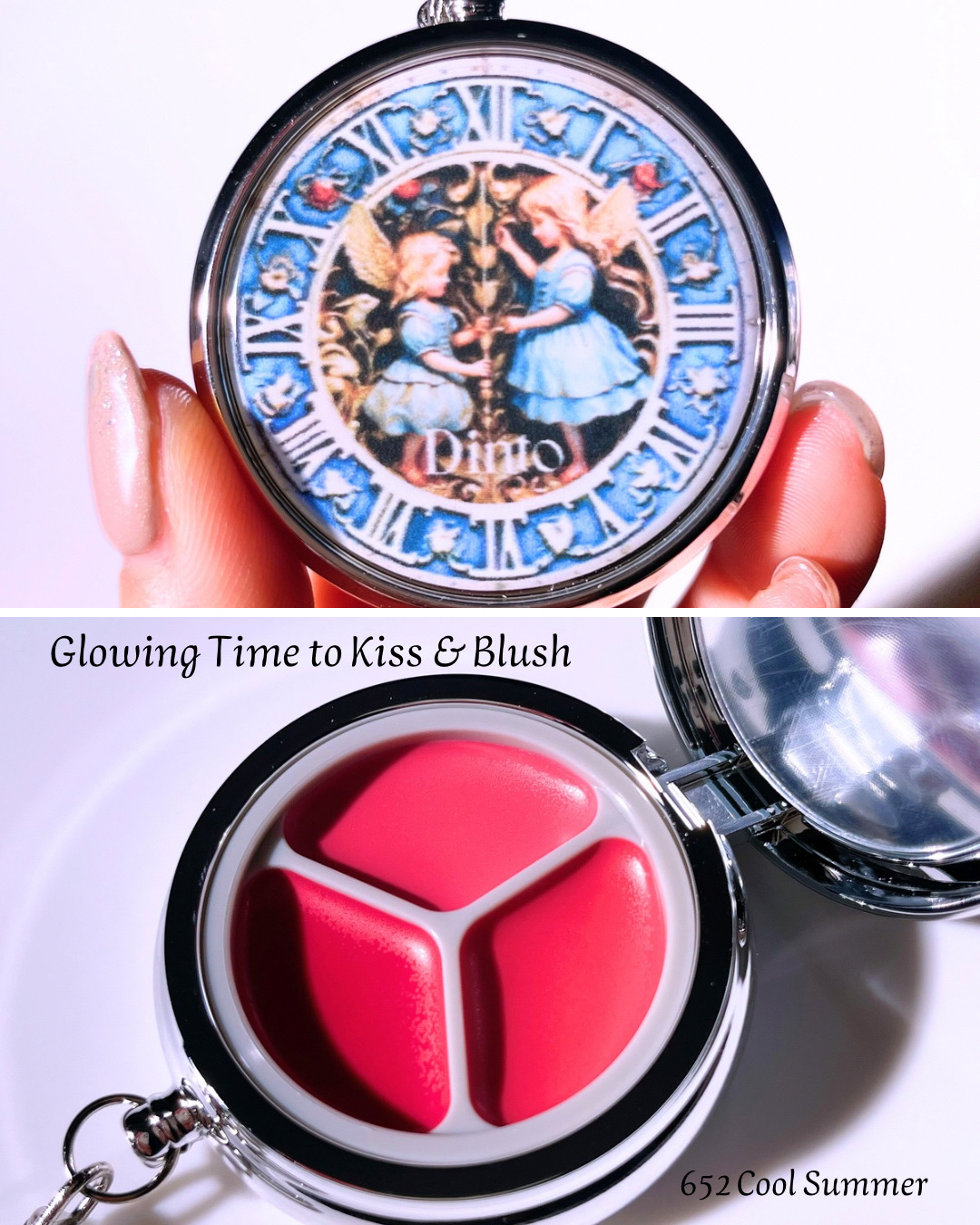 グローイングタイムトゥーキスアンドブラッシュ/Dinto/口紅を使ったクチコミ（3枚目）