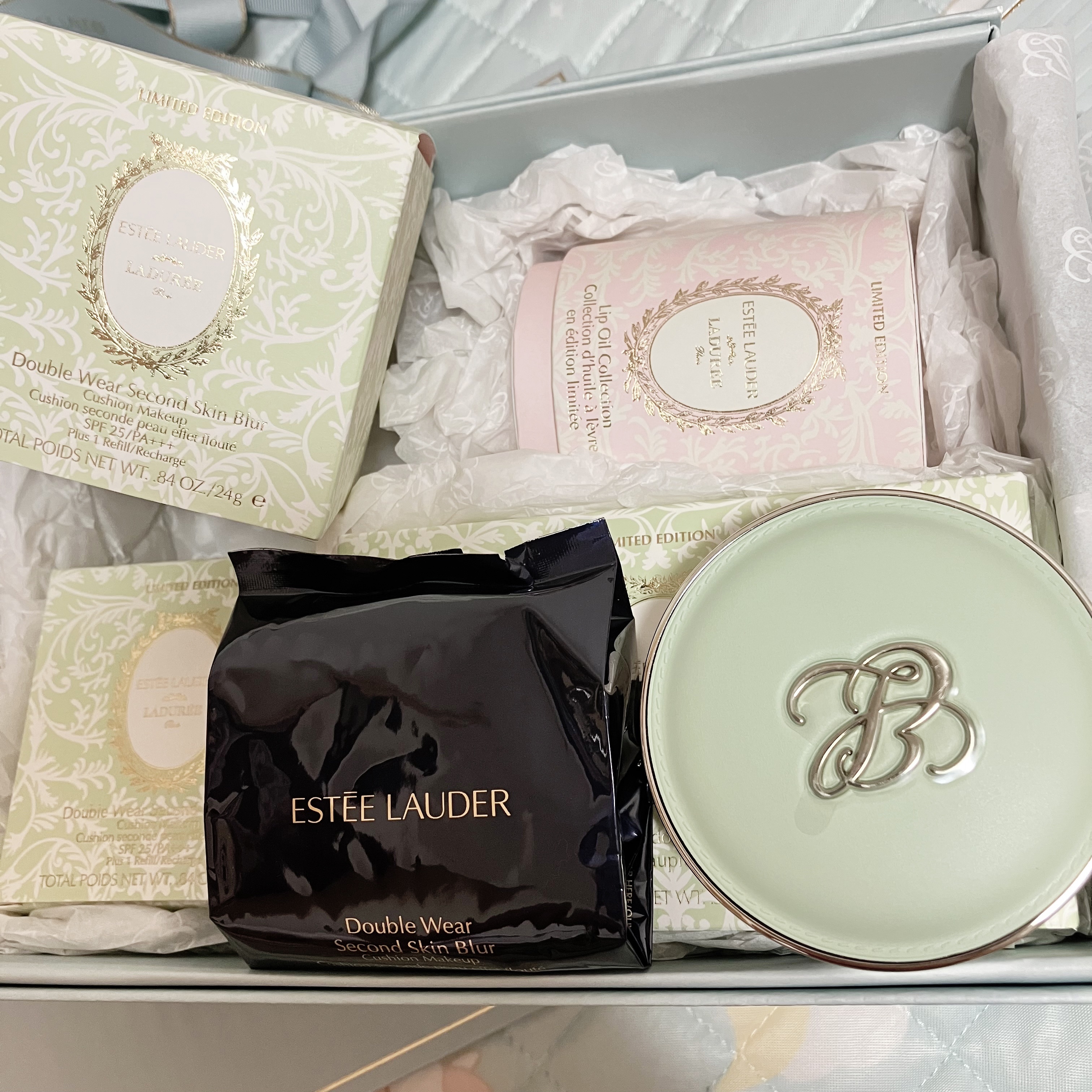 ダブル ウェア セカンド スキン ブラー クッション メークアップ/ESTEE LAUDER/クッションファンデーションを使ったクチコミ（3枚目）