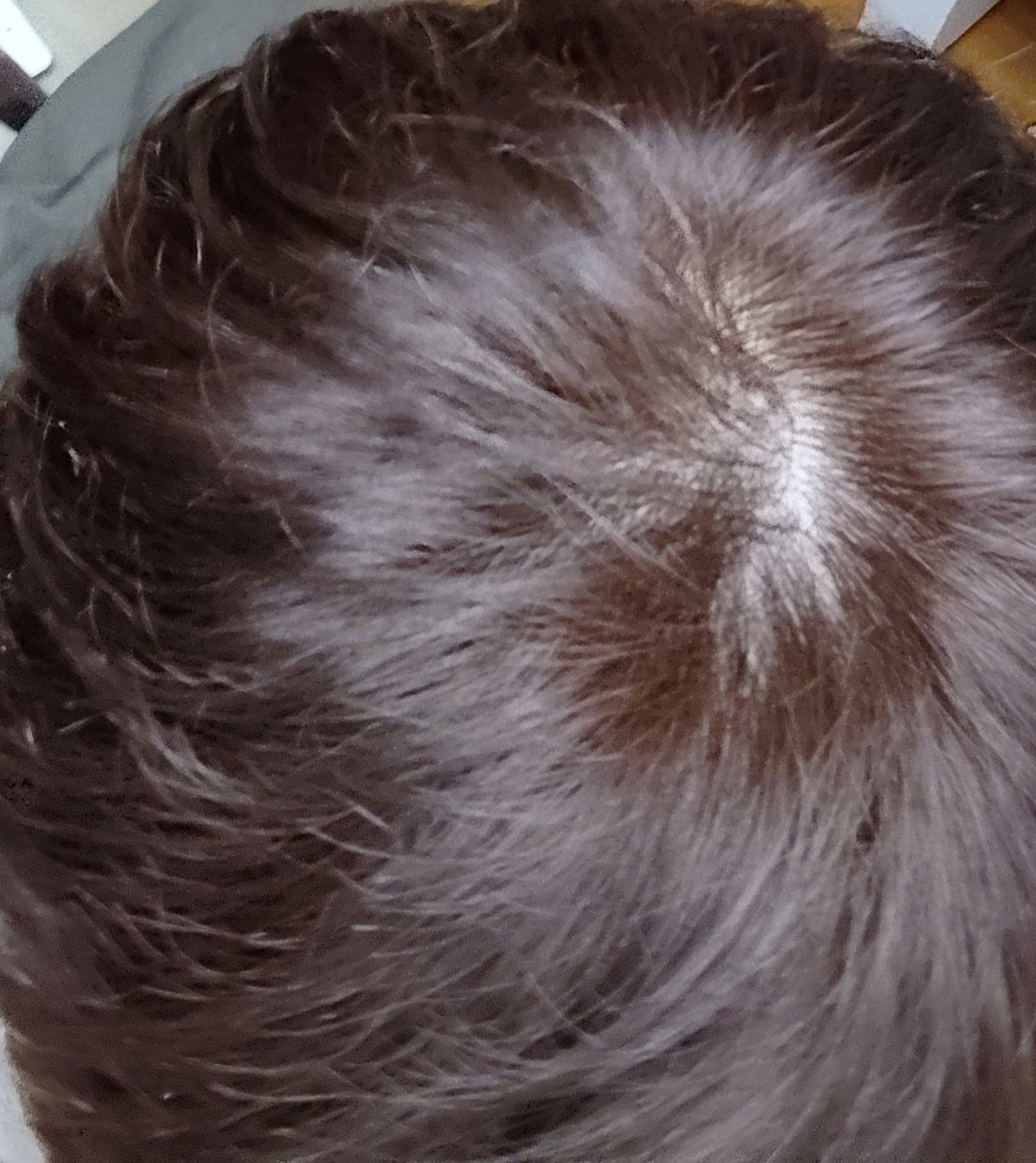 カラージェニック ミルキーヘアカラー (ちらっと白髪用)/サイオス/ヘアカラーを使ったクチコミ（3枚目）