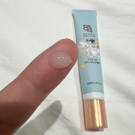 8x4 アロマスイッチ 涼感ネックジェル アイランドブロッサムの香り/8x4/デオドラント・制汗剤を使ったクチコミ(2枚目)