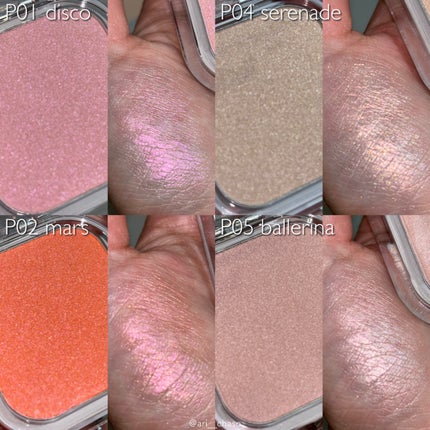 フルブルームグロウパレット/mude/アイシャドウパレットを使ったクチコミ(2枚目)