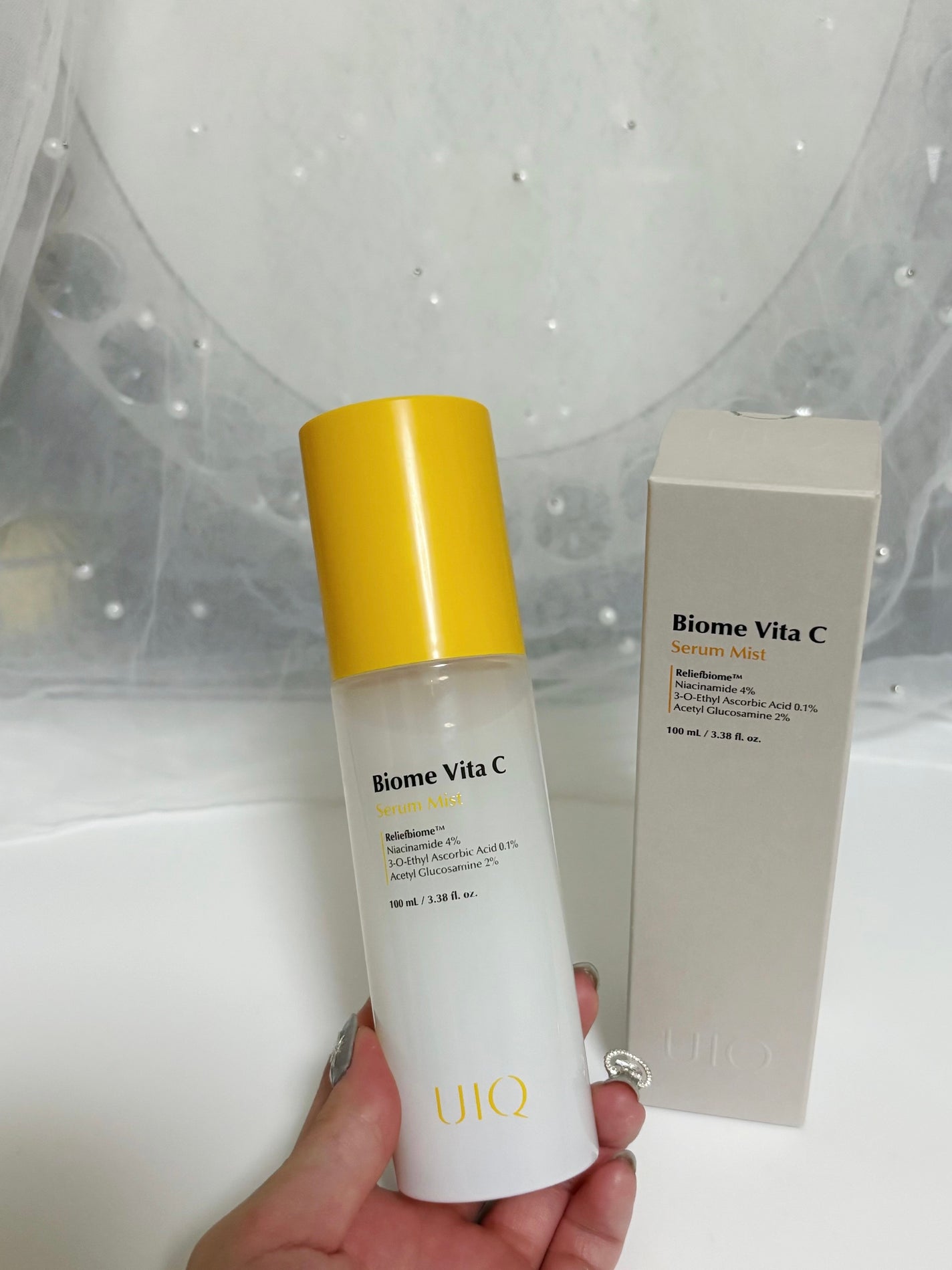 バイオームビタCセラムミスト/UIQ/ミスト状化粧水を使ったクチコミ(2枚目)