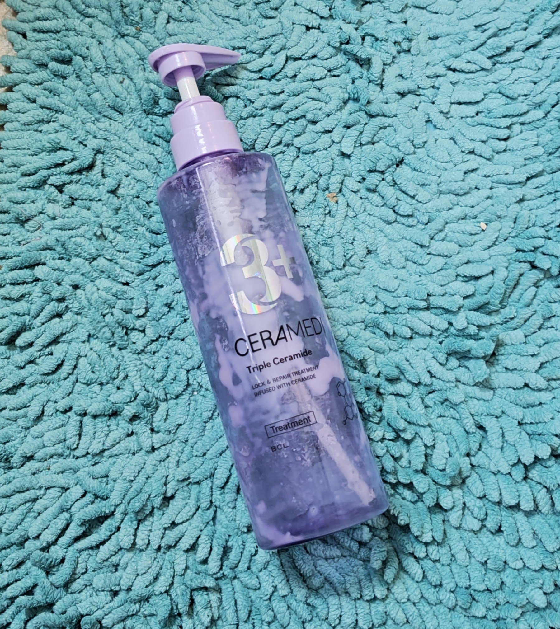 ロック＆クレンズシャンプー S/ロック＆リペアトリートメント S トリートメント 480ml/セラメディ/市販シャンプーを使ったクチコミ（1枚目）