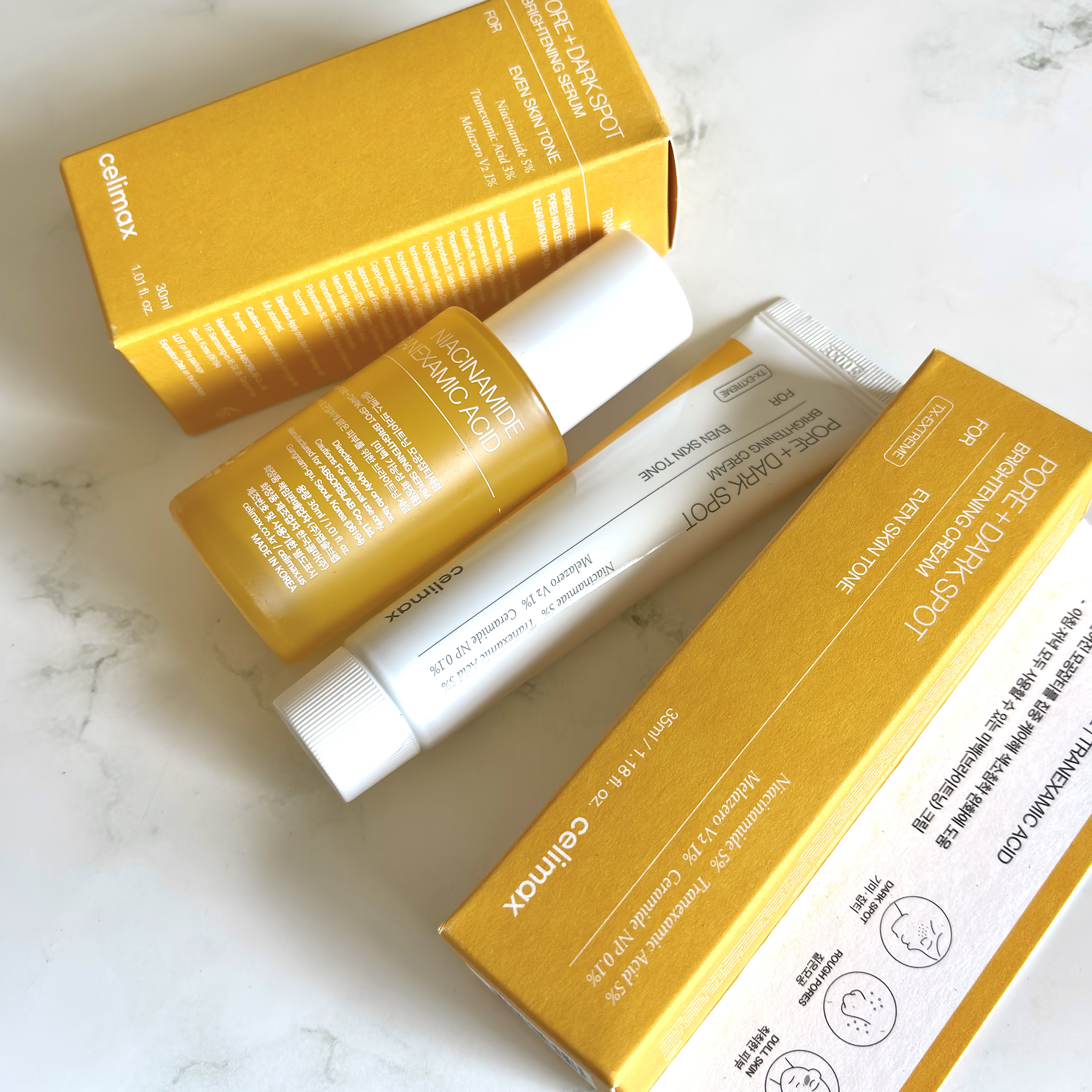 ポア ブライトニング シミケアセラム/celimax/美容液を使ったクチコミ（3枚目）