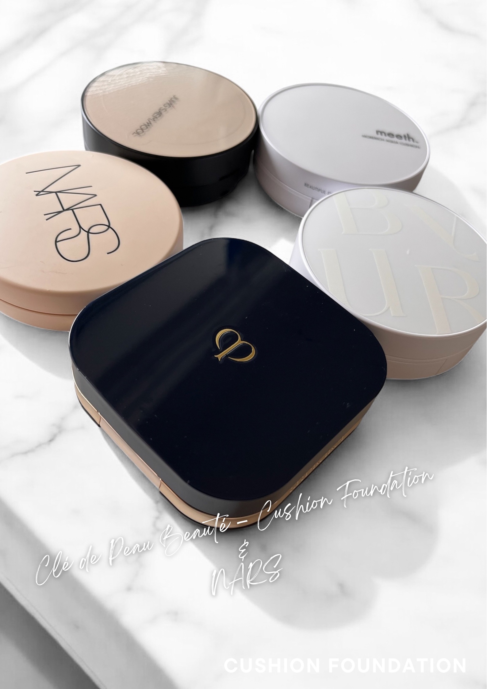 ピュアラディアントプロテクション アクアティックグロー クッションファンデーション SPF50+／PA+++ 00507/NARS/クッションファンデーションを使ったクチコミ（1枚目）