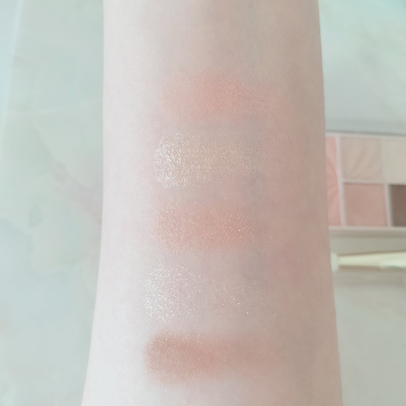 フェイスアイパレット/CEZANNE/アイシャドウを使ったクチコミ(4枚目)