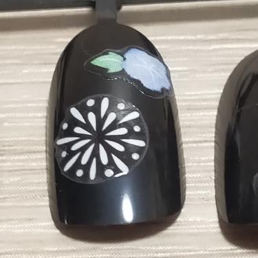 ネイルポイントステッカー/キャンドゥ/ネイルシールを使ったクチコミ(4枚目)