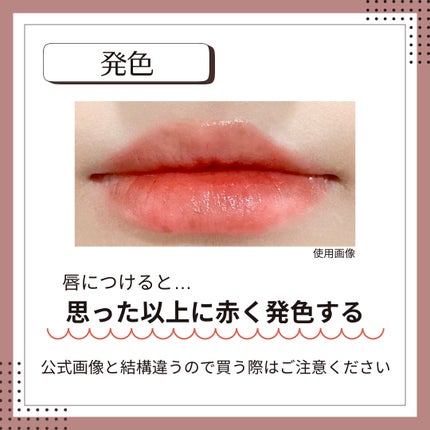 ブラーグロイリップティント 210 レバレンティア/Dinto/リップティントの画像