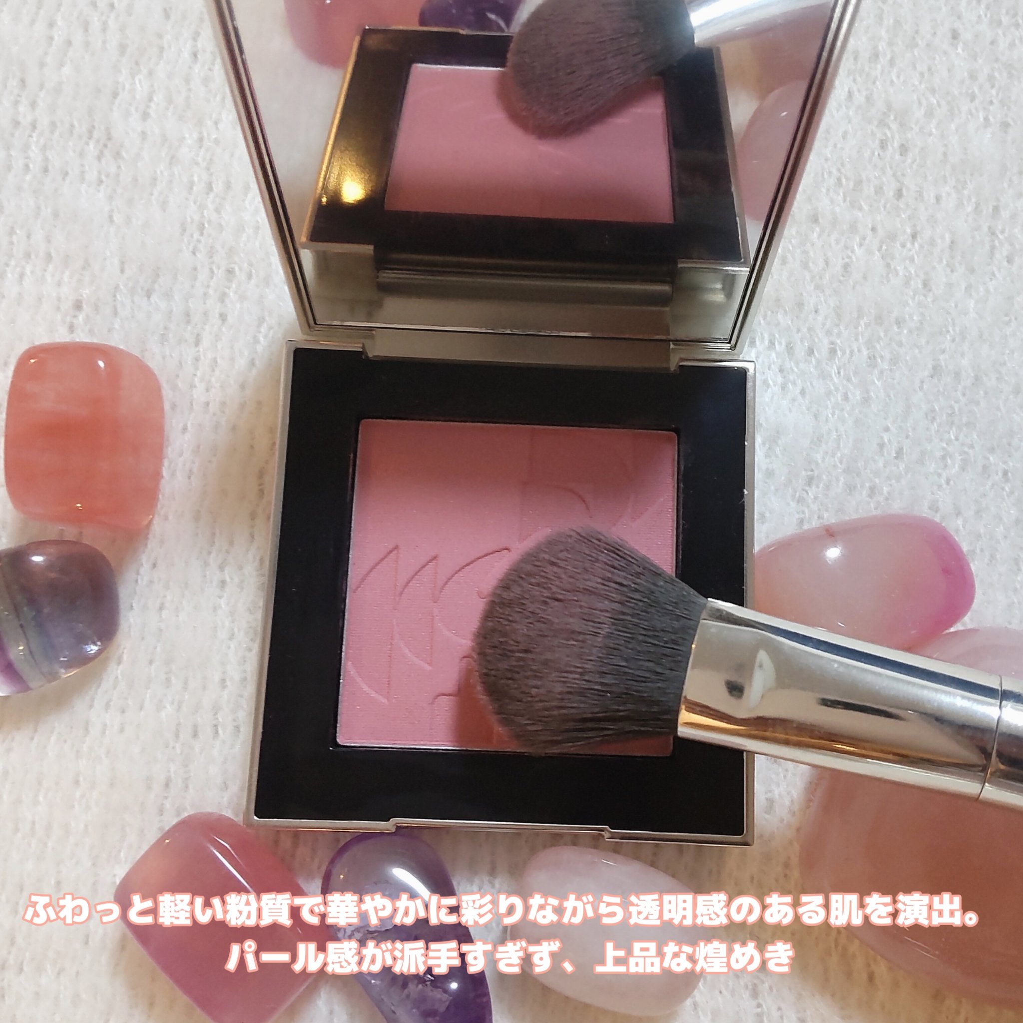 オールオーバーフェイスブラッシュ/TWO SLASH FOUR/パウダーチークを使ったクチコミ（2枚目）