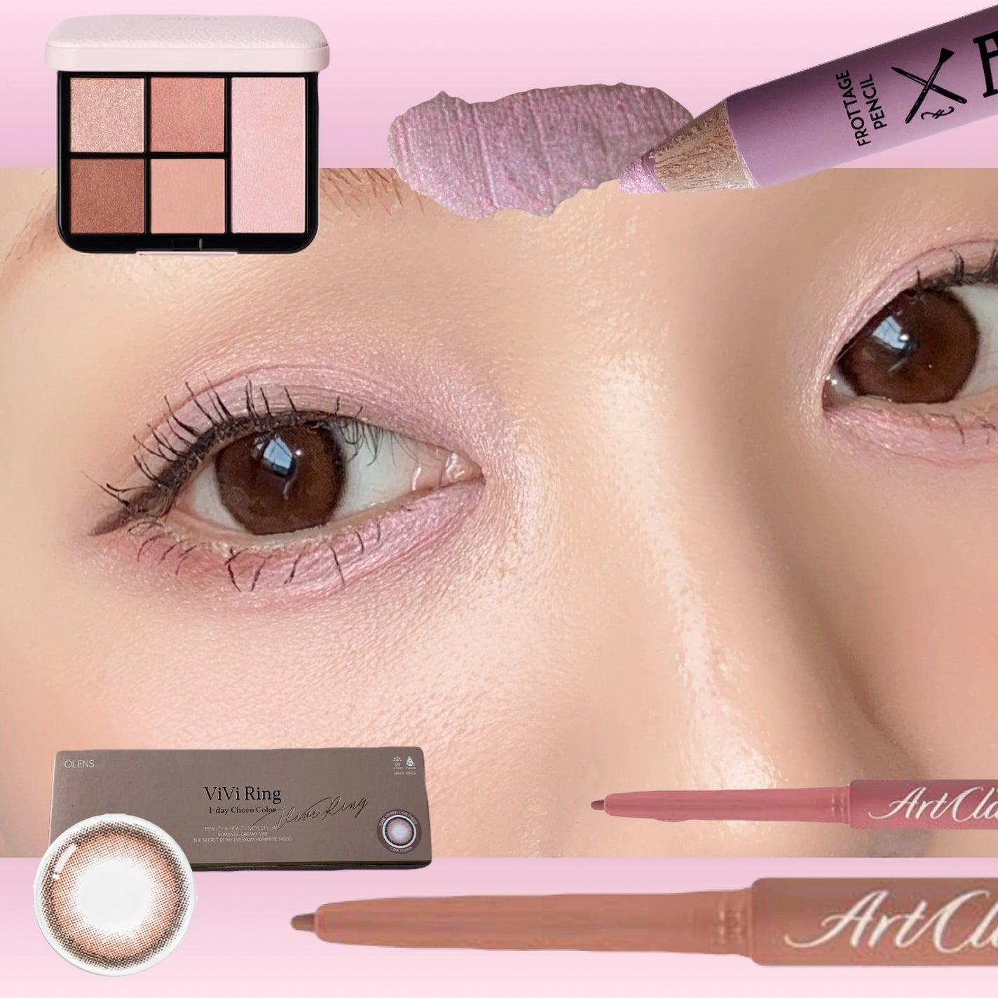 アートクラス フロッタージュペンシル/too cool for school/スティックアイシャドウを使ったクチコミ(5枚目)