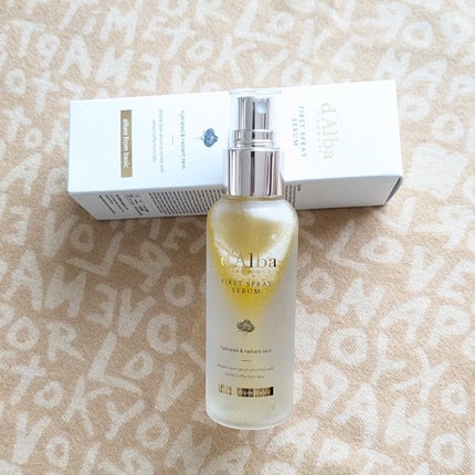 ダルバ ホワイトトリュフファーストスプレーセラム/ダルバ/ミスト状化粧水を使ったクチコミ(4枚目)