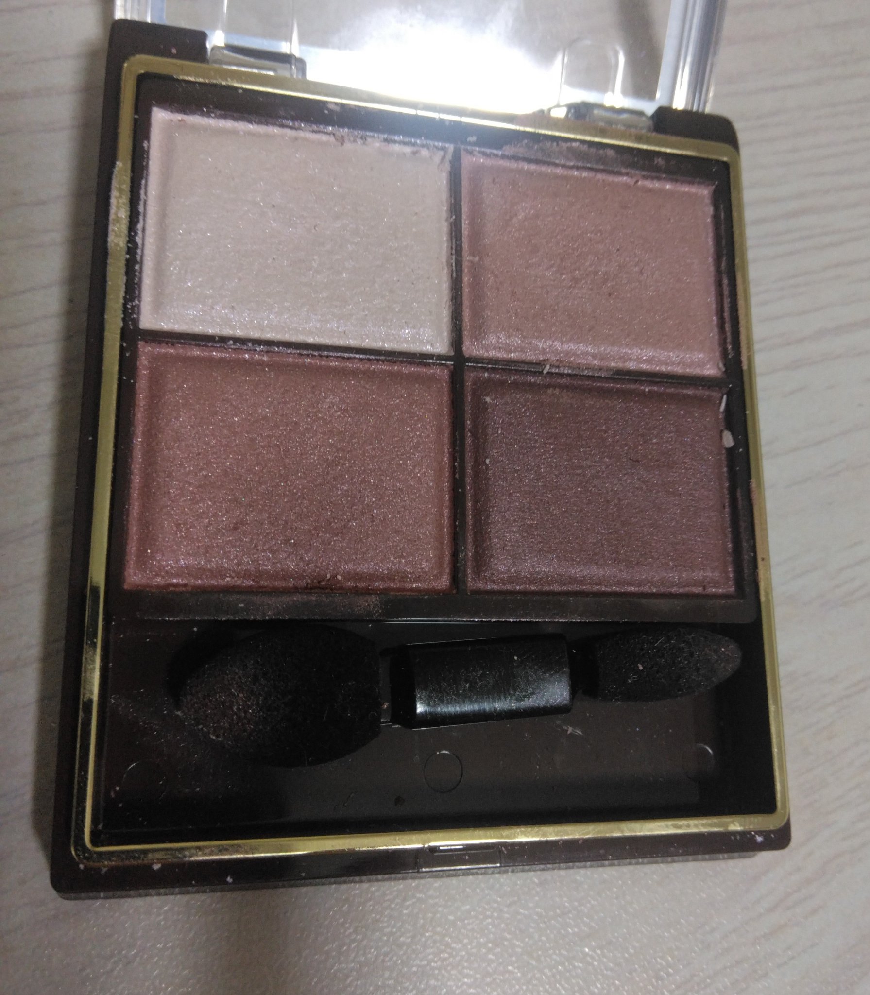 スキニーリッチシャドウ/excel/アイシャドウパレットを使ったクチコミ（3枚目）