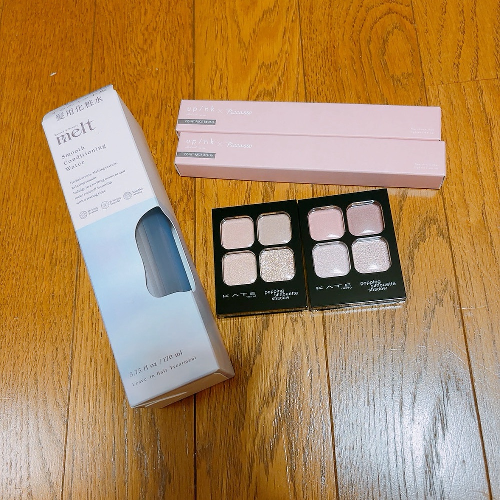 upink×Piccasso ポイントフェイスブラシ/upink/メイクブラシを使ったクチコミ（1枚目）