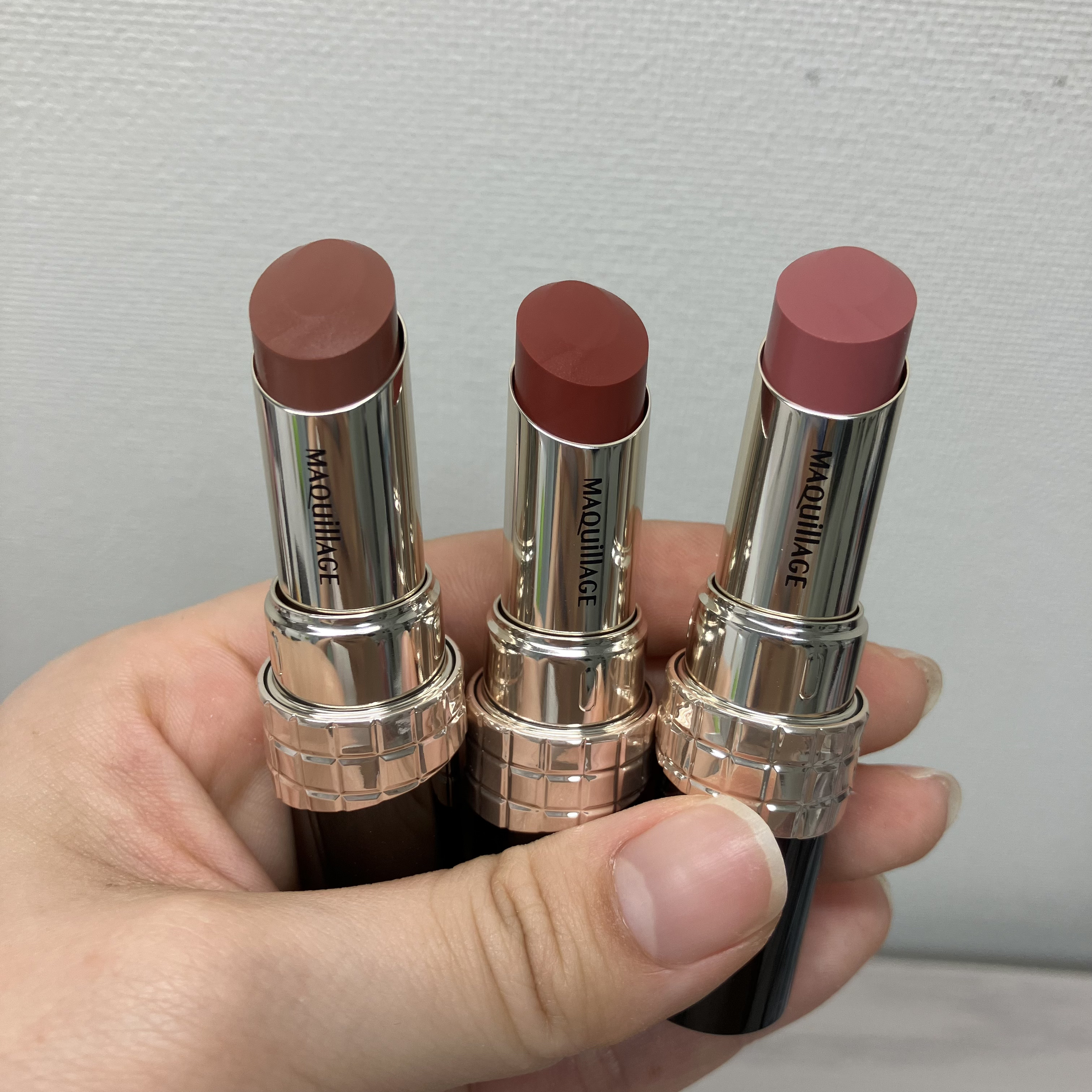 ドラマティックエッセンスルージュ/マキアージュ/口紅を使ったクチコミ（3枚目）