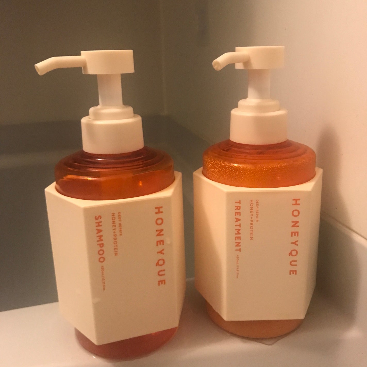 ハニーク ディープリペア ミニヘアミスト付き 限定キット(キンモクセイの香り)/ハニーク/市販シャンプーを使ったクチコミ(1枚目)