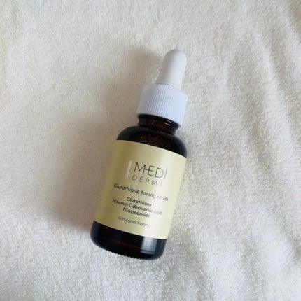 marin on LIPS 「「メディダーマ グルタチオントーニングセラム」ツヤキメ注入、白..」(2枚目)