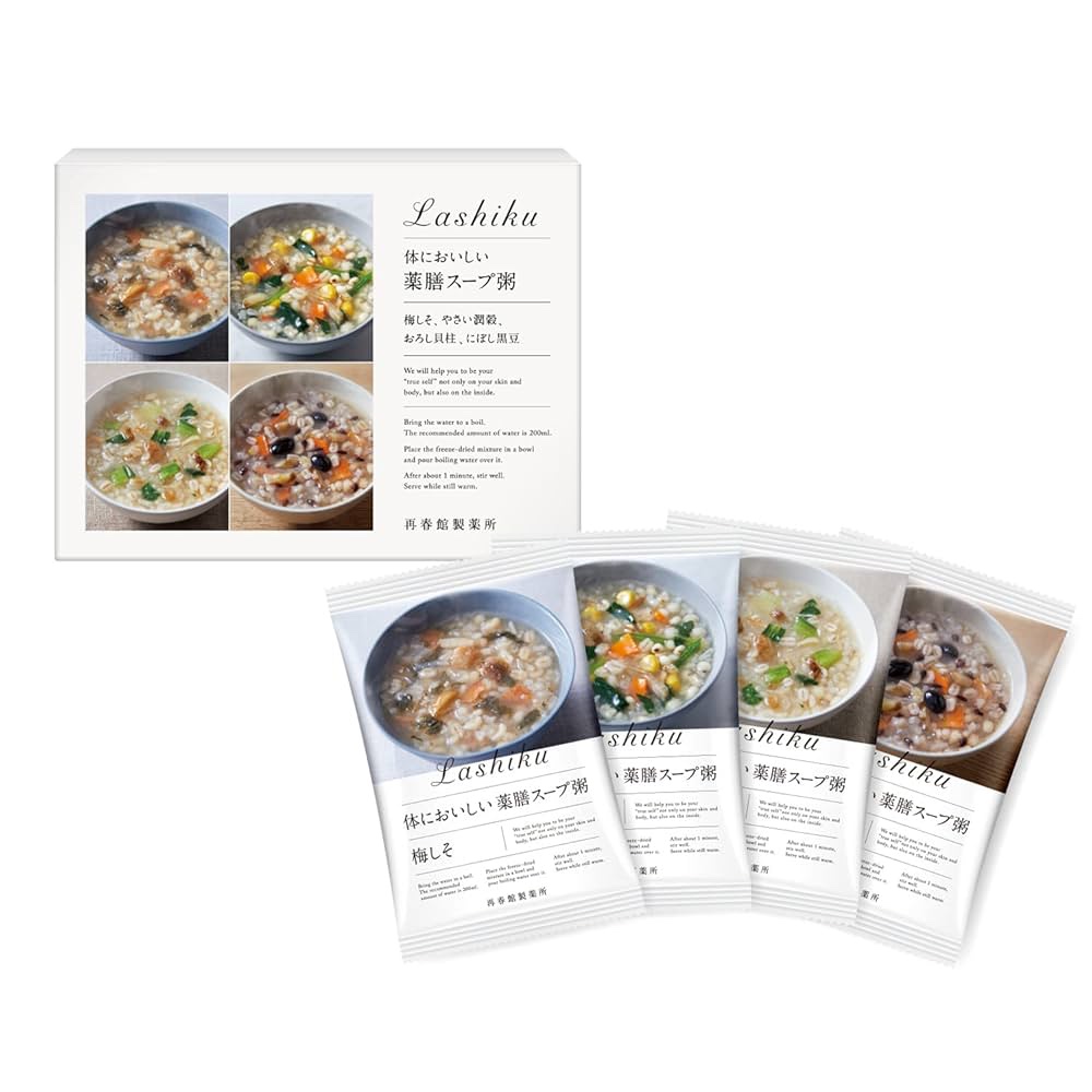 体においしい薬膳スープ粥/ドモホルンリンクル/バランス栄養食を使ったクチコミ（1枚目）