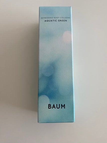 バウム リフレッシング ボディコロン アクアティック グリーン/BAUM/香水(その他)を使ったクチコミ(2枚目)