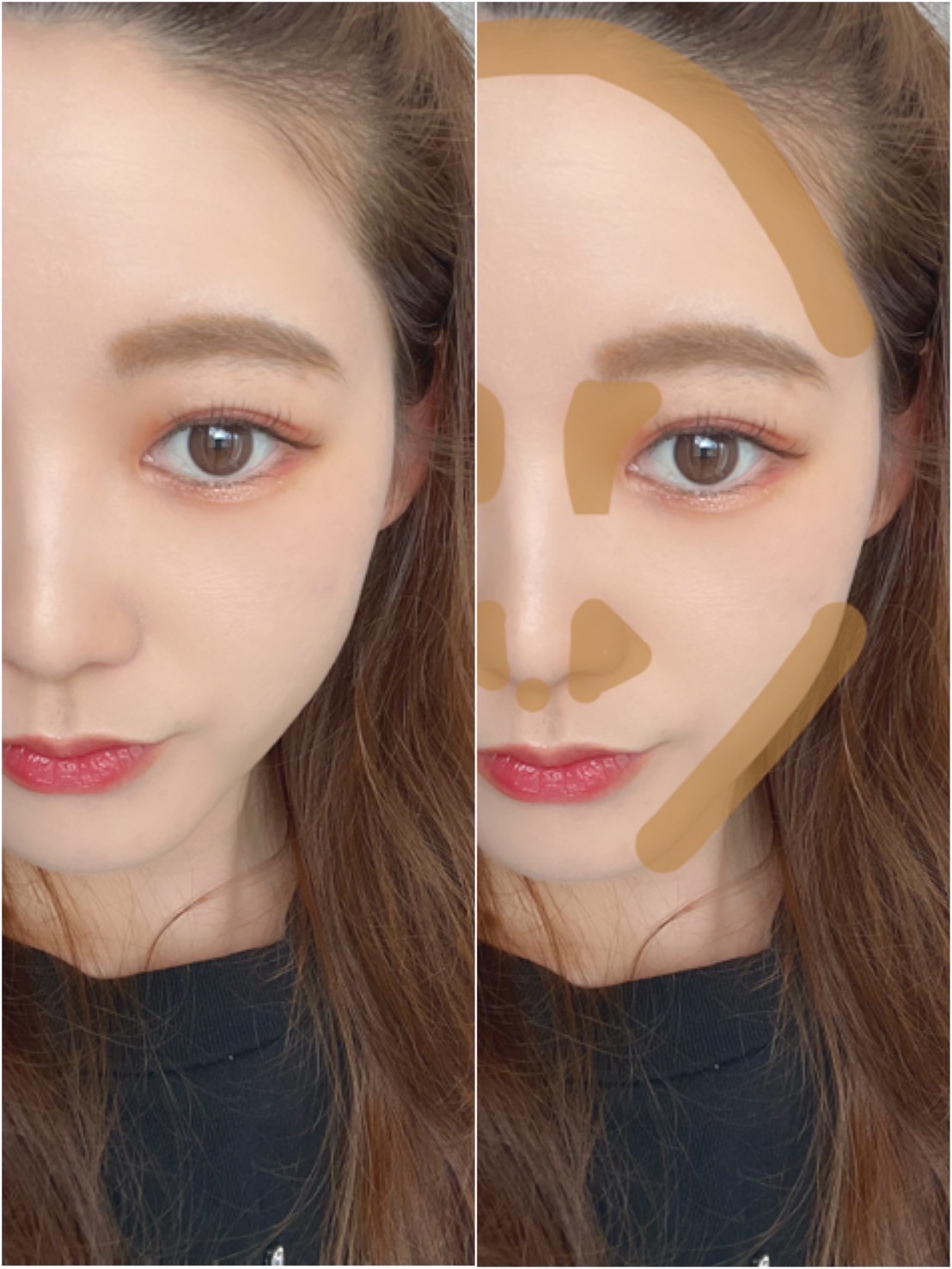 サンスカルプ リキッドシェーディング/SHEGLAM/シェーディングを使ったクチコミ（3枚目）