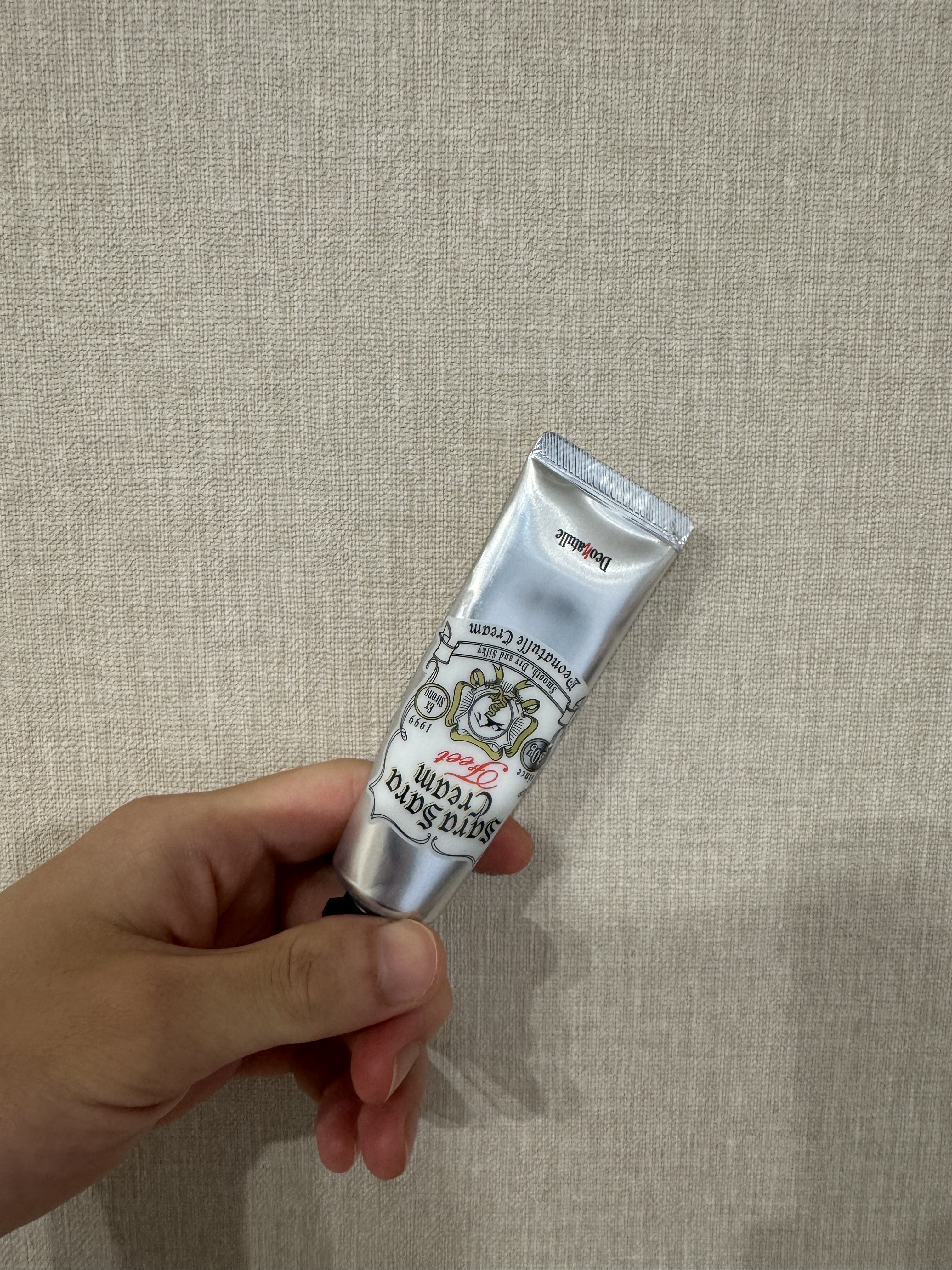 薬用足指さらさらクリーム/デオナチュレ/デオドラント・制汗剤を使ったクチコミ（2枚目）