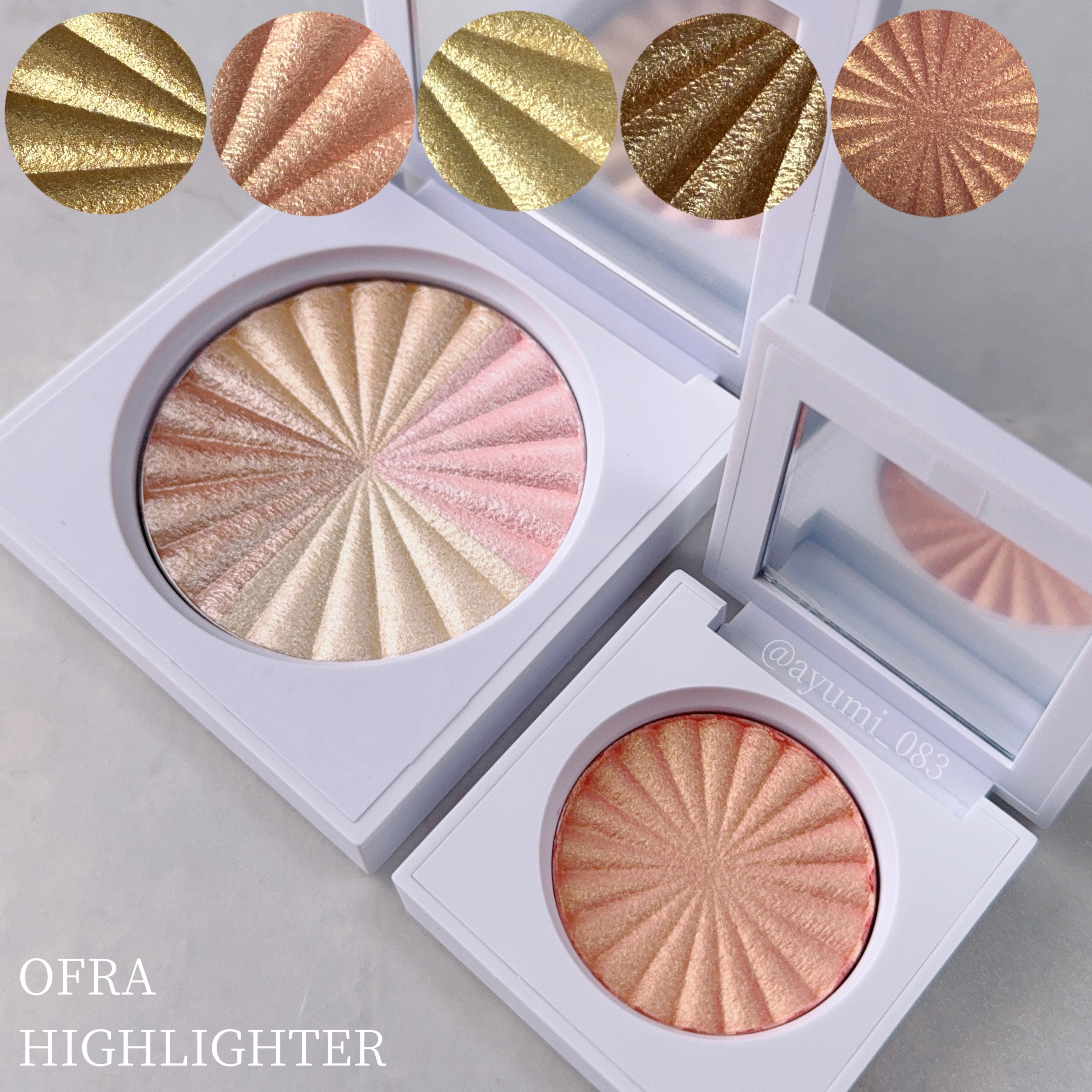 OFRA mini Highlighter/Ofra Cosmetics/パウダーハイライトを使ったクチコミ（1枚目）