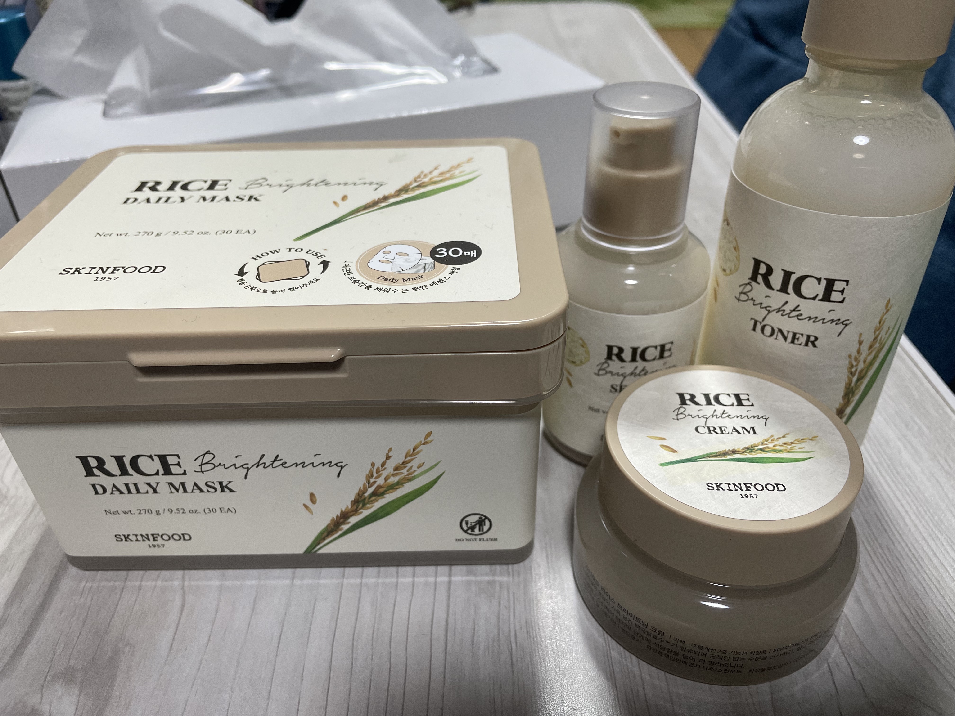 ライスブライトニングトナー/SKINFOOD/化粧水を使ったクチコミ（1枚目）