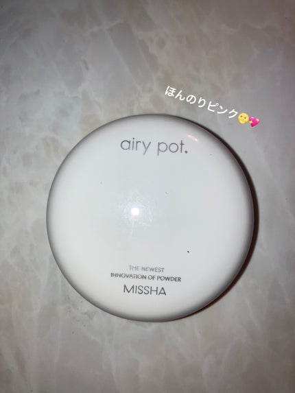 エアリーポット プレストパウダー/MISSHA/プレストパウダーを使ったクチコミ(1枚目)