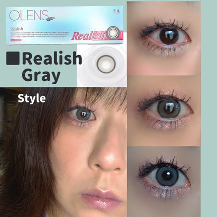 Realish 1day/OLENS/ワンデー(1DAY)カラコンを使ったクチコミ(2枚目)