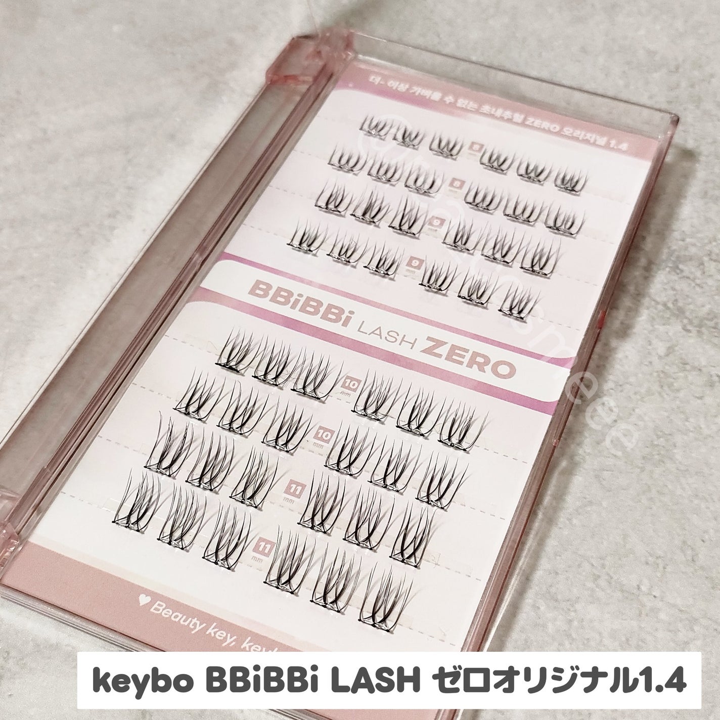 keybo BBiBBi LASH/keybo/つけまつげを使ったクチコミ(1枚目)