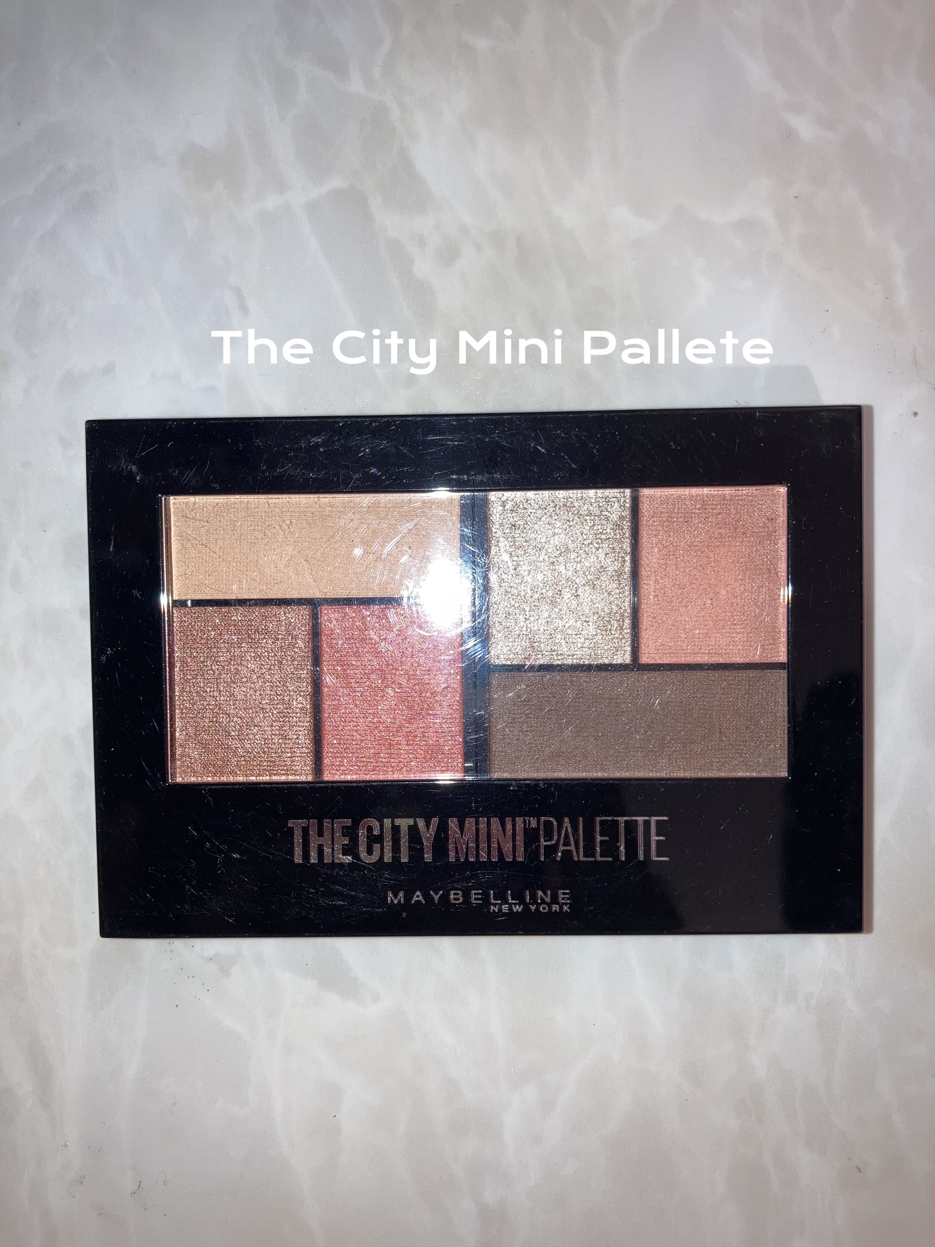 シティミニパレット/MAYBELLINE NEW YORK/アイシャドウパレットを使ったクチコミ（1枚目）